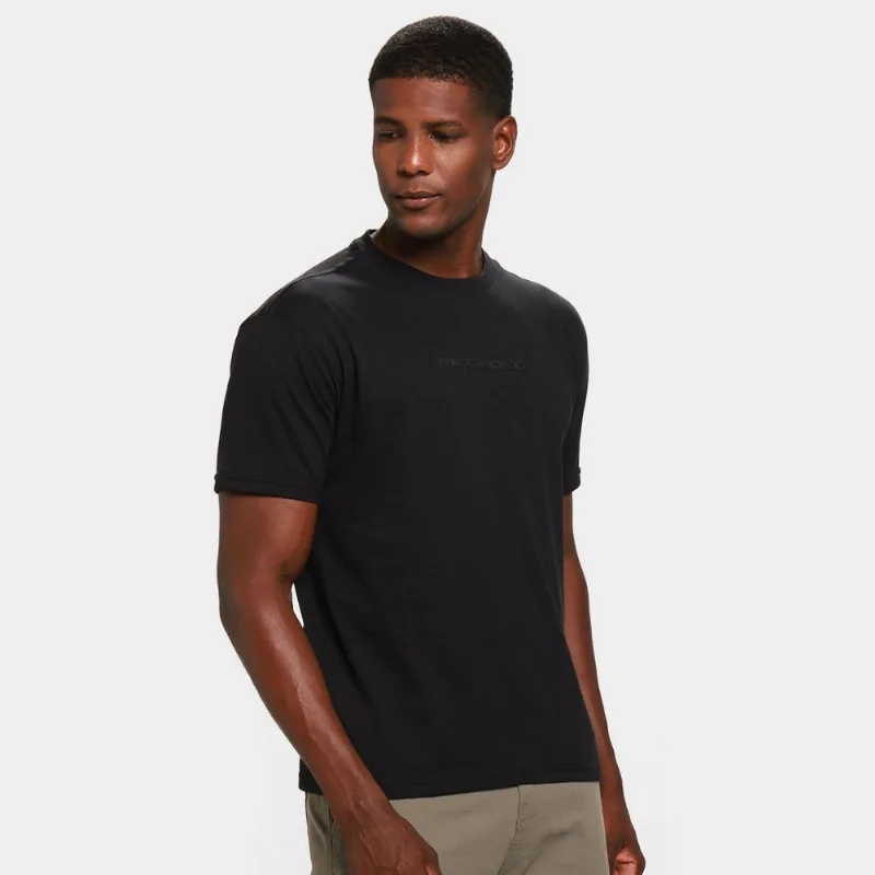 Camiseta Nicoboco Básica Tail Masculina - Masculino - Preto