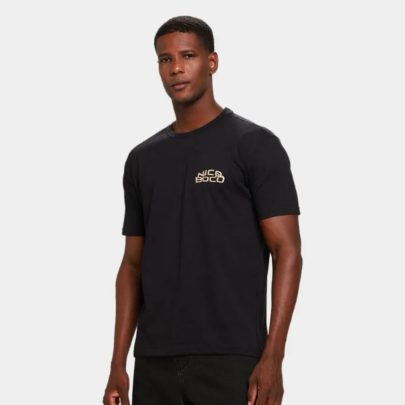 Camiseta Nicoboco Básica Blank Masculina - Masculino - Preto