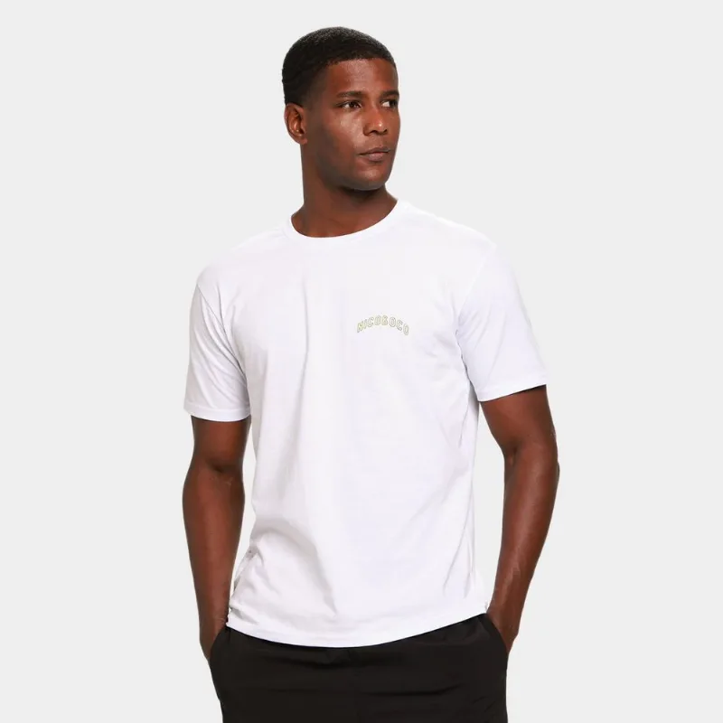 Camiseta Nicoboco Básica Slick Masculina - Masculino - Branco