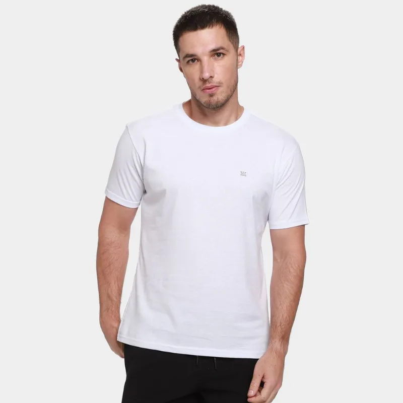 Camiseta Nicoboco Básica Skeg Masculina - Masculino - Branco