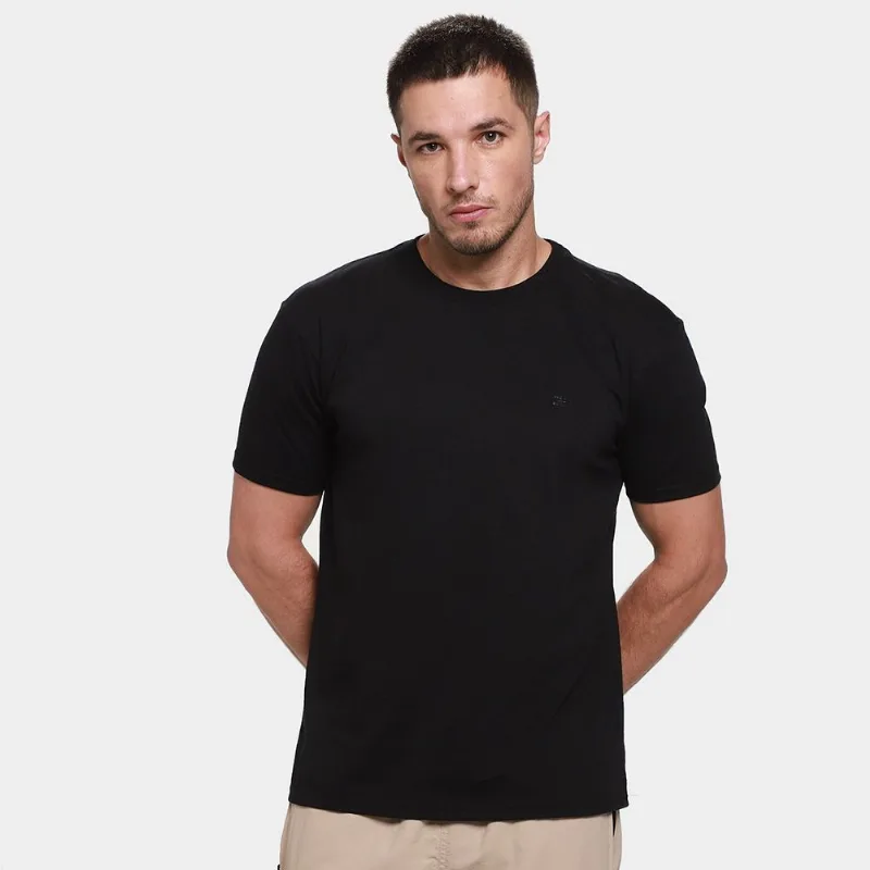 Camiseta Nicoboco Básica Skeg Masculina - Masculino - Preto