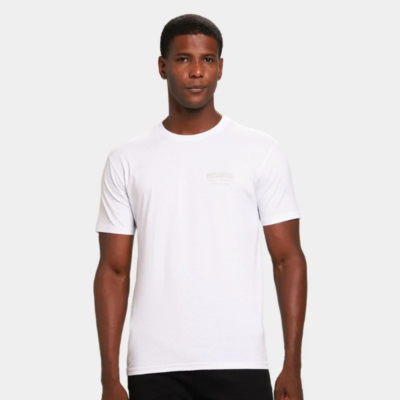 Camiseta Nicoboco Básica Fluffy Masculina - Masculino - Branco