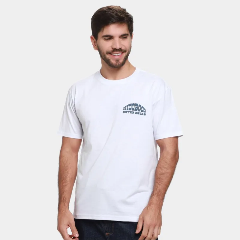 Camiseta Nicoboco Supernova Masculina - Masculino - Branco