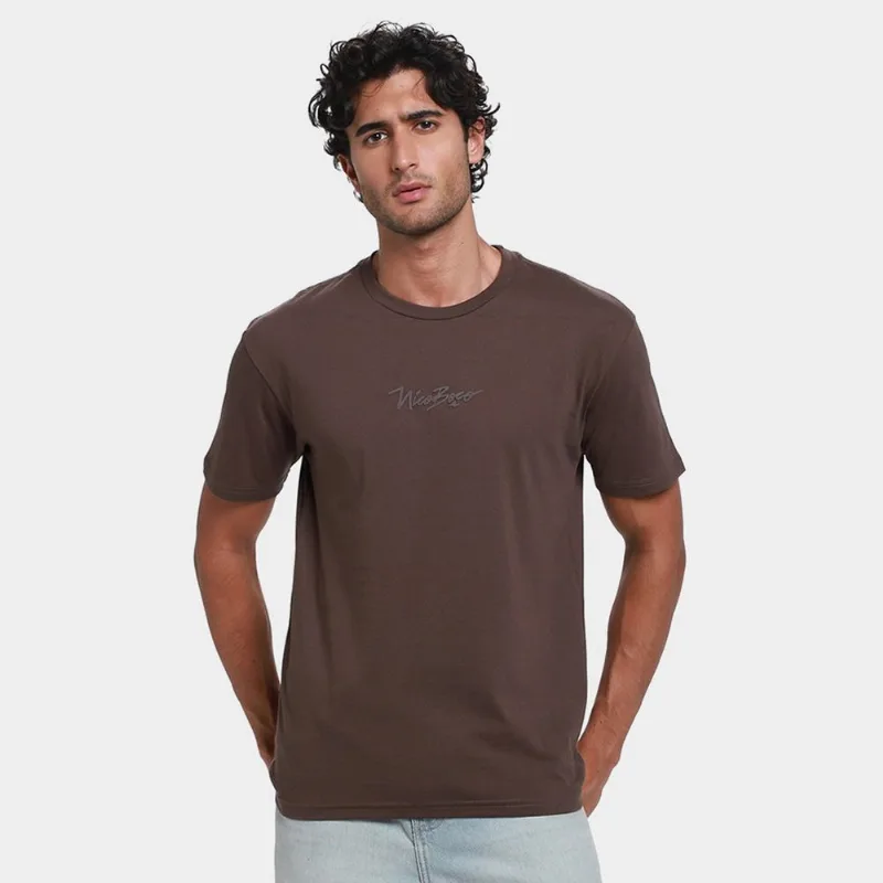 Camiseta Nicoboco Básica Most Masculina - Masculino - Marrom