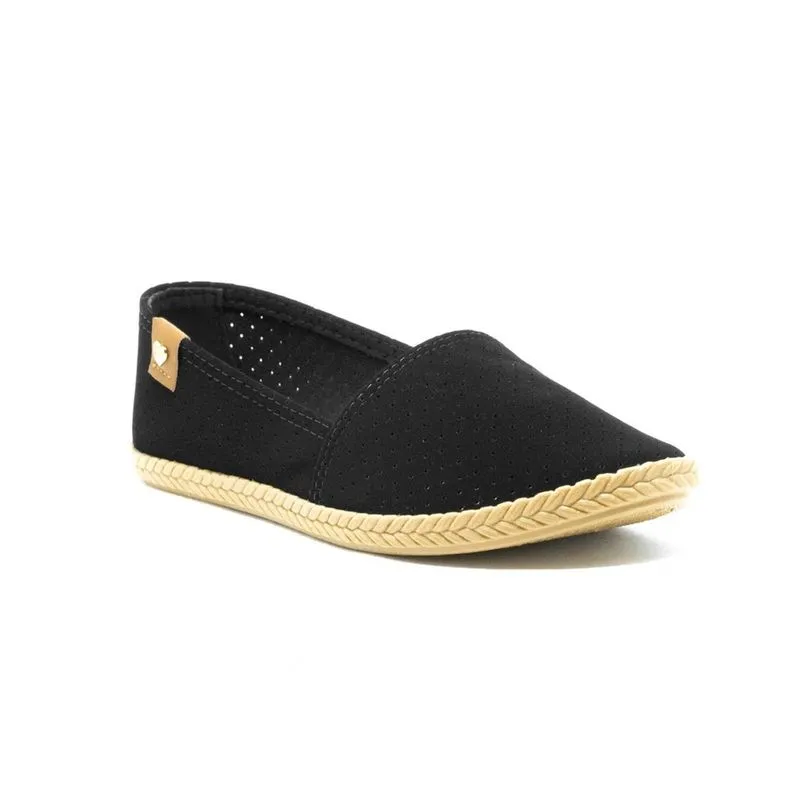 Sapatilha Feminina Moleca Nobuck Pele Neo Elegância e Leveza com Microperfuros