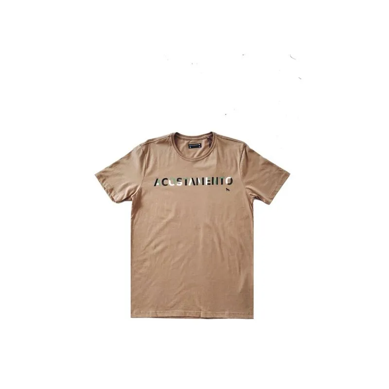 Camiseta Acostamento Bege Almeria