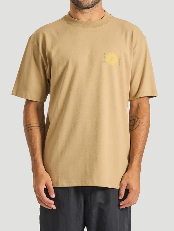 Camiseta Especial Hurley Garden Bege G / BEGE