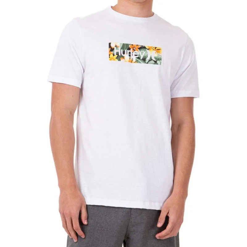 Camiseta Hurley Cabana Box Masculina Branco P / branco