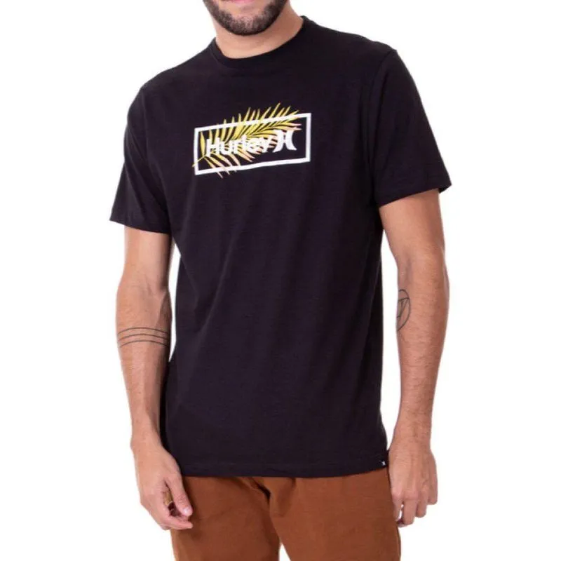 Camiseta Hurley Box Masculina Preto GG / preto
