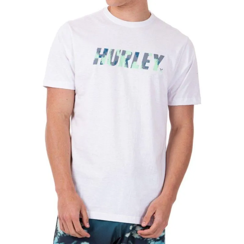 Camiseta Hurley Fastlane Masculina Branco GG / branco