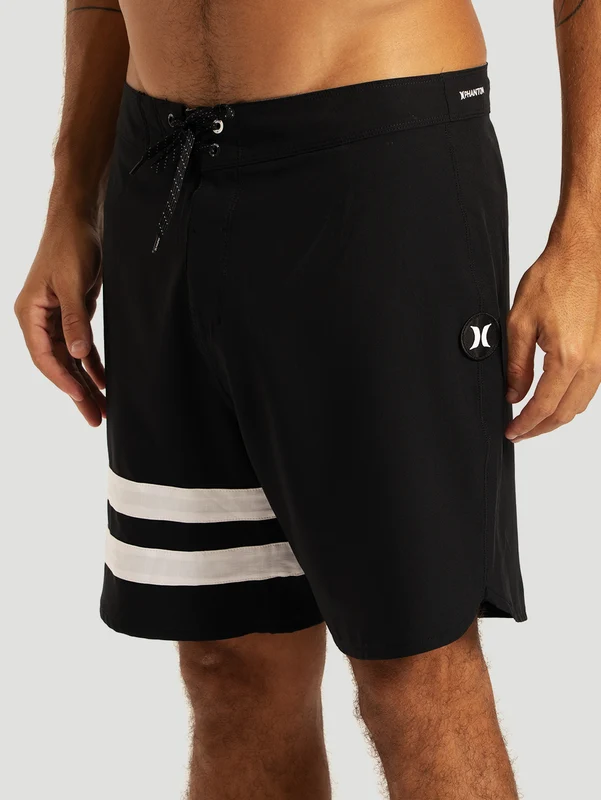 Boardshorts Phantom 18 Preto Hurley Eco Block Party 48 / PRETO