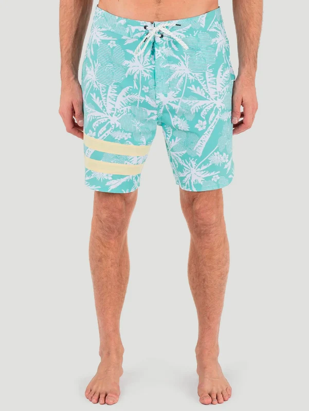 Boardshorts Phantom 18 Menta Hurley Eco Block Party 44 / Azul