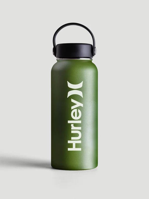 Garrafa Térmica Balance 1L Hurley One & Only Verde 1L / Verde