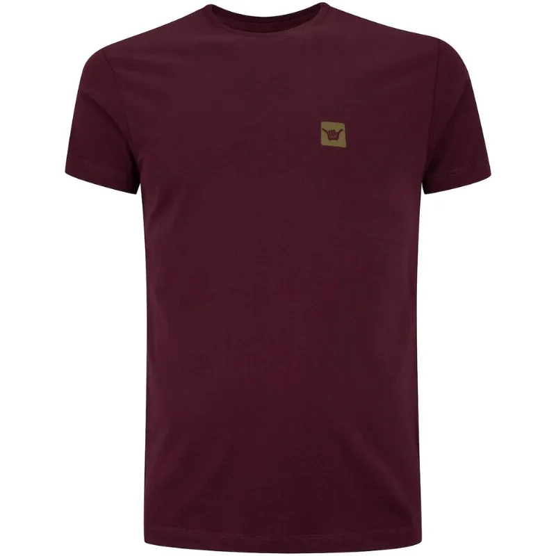 Camiseta Hang Loose Manga Curta Silk Minilog - Masculina Vermelho P