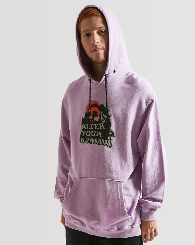 Moletom Volcom Canguru Shockwave Roxo GG / Roxo