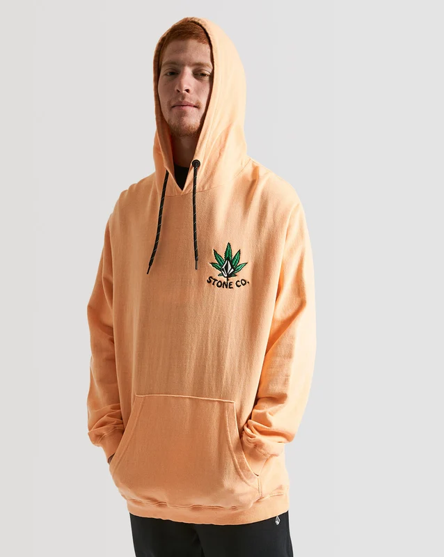 Moletom Volcom Canguru Shockwave Laranja G / Laranja