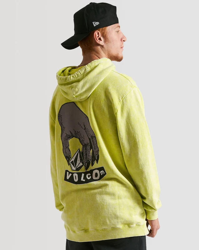 Moletom Volcom Canguru Flowmat Verde GG / Verde