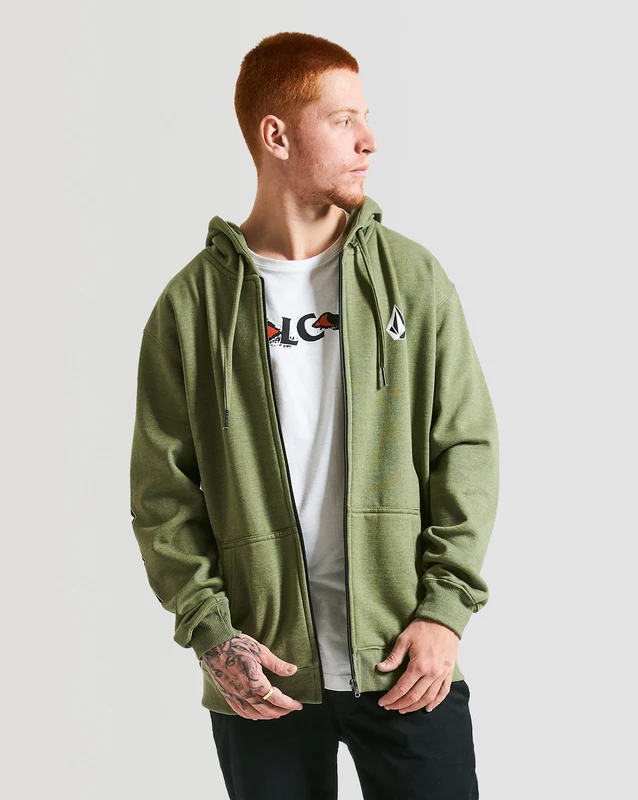 Moletom Volcom Canguru Iconic Verde GG / Verde