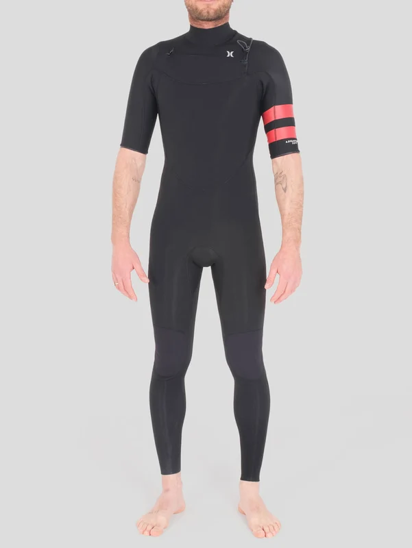 Long John Hurley Advantage Manga Curta 2/2 Full Suit Preto G