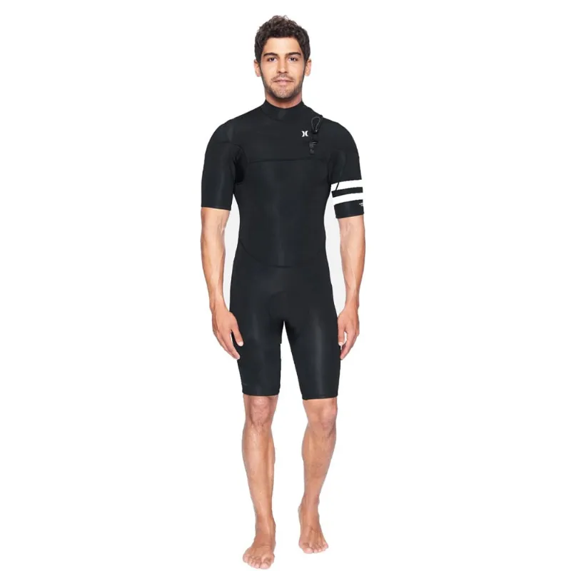 Short John Hurley Advantage 2/2 Mm Springsuit Preto