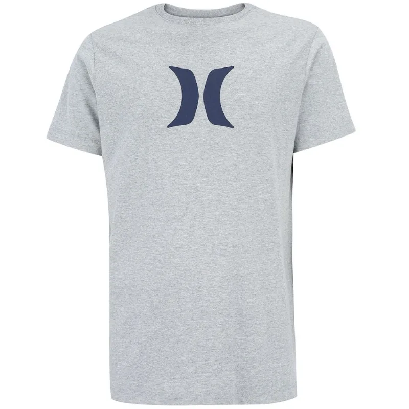Camiseta Hurley Manga Curta Silk Icon - Masculina Cinza G