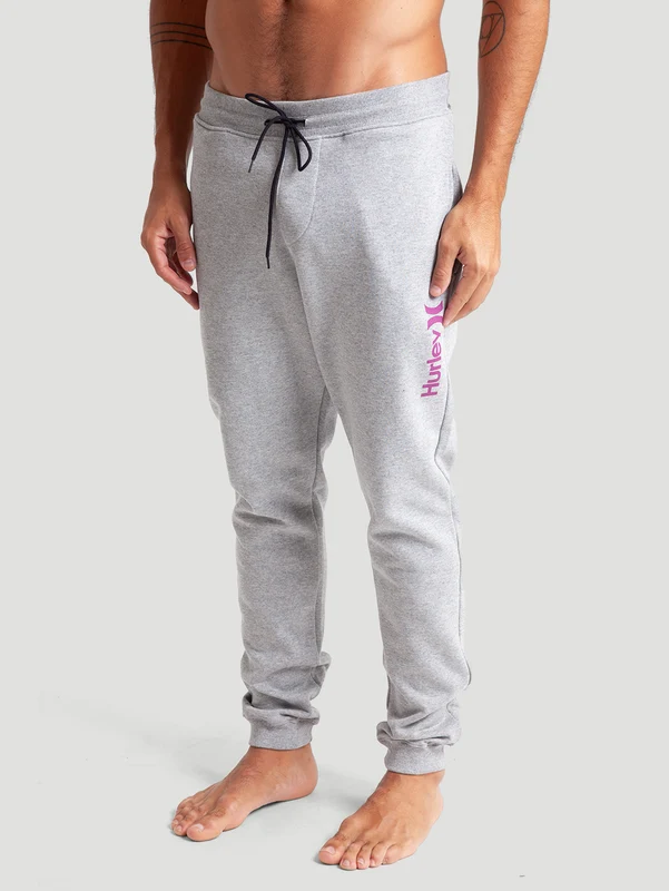 Calça Moletom Cinza Hurley One&Only P / Cinza