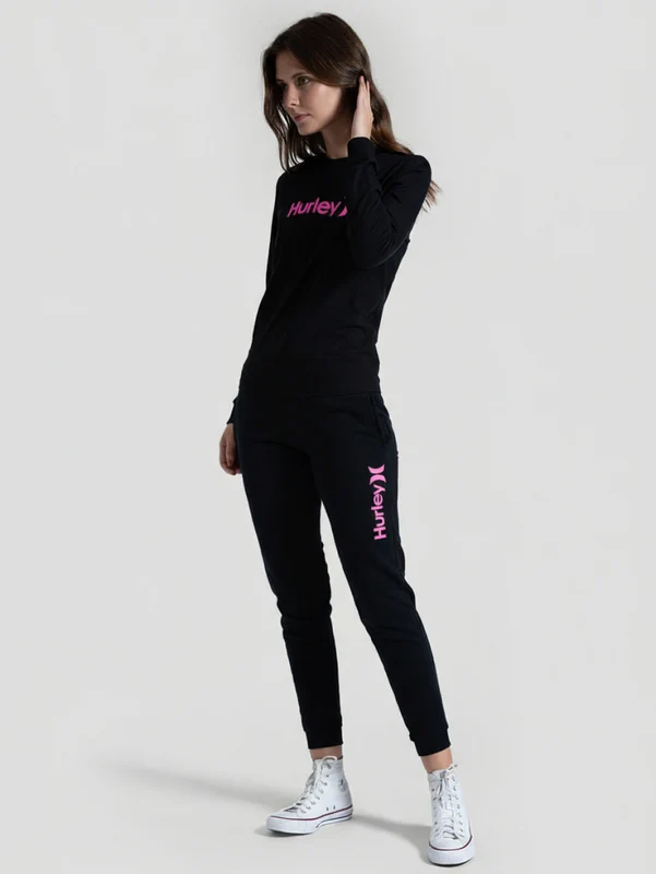 Calça Moletom Preta Hurley One&Only M / Preto