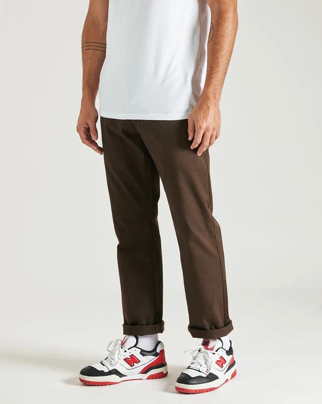 Calça Volcom Frickin Modern Stretch Dark Brown 46 / DARK BROWN