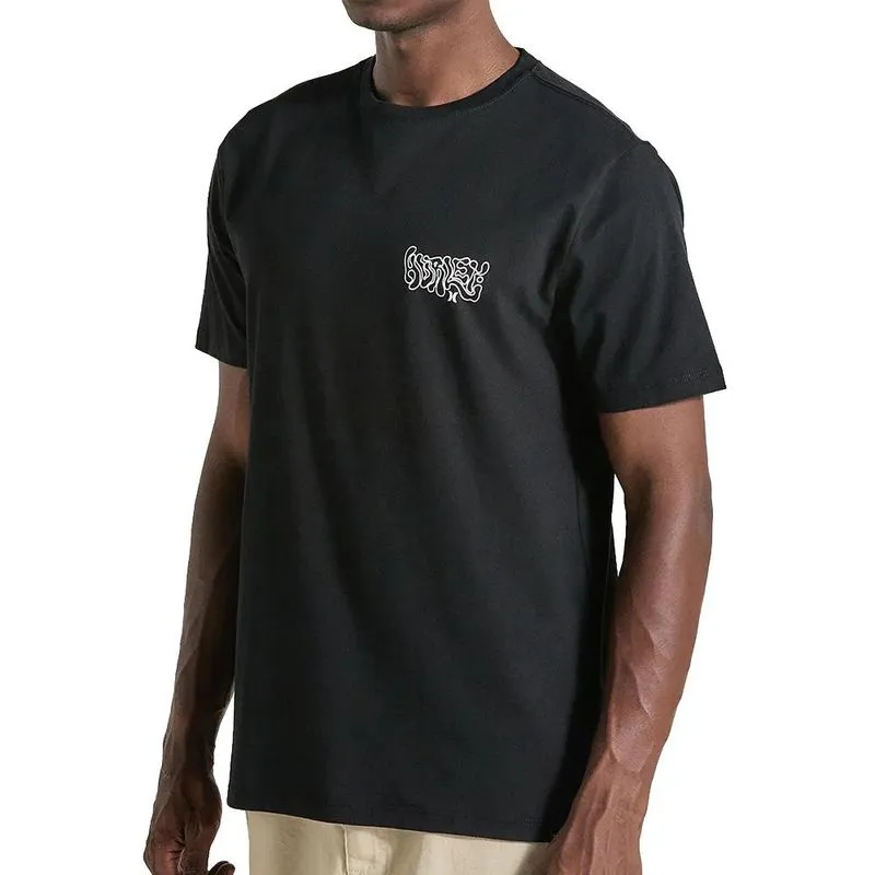 Camiseta Hurley Flow WT25 Masculina Preto GG / preto