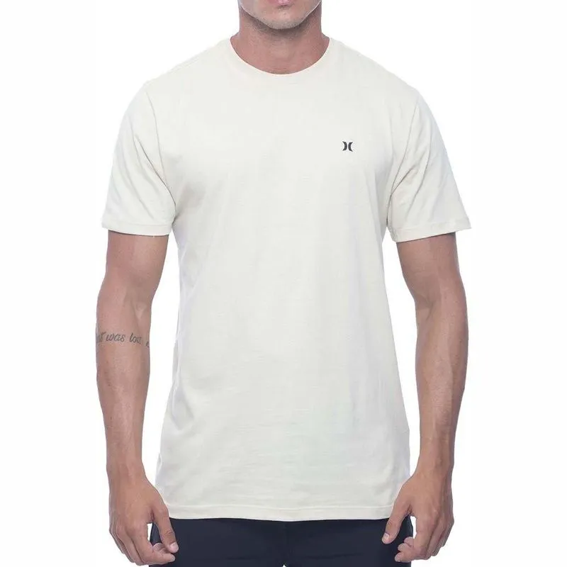 Camiseta Hurley O&O Solid Masculina Areia M / bege