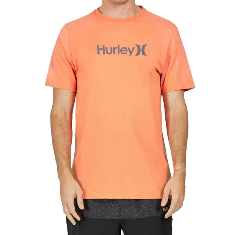 Camiseta Hurley Silk Oeo Solid Salmão