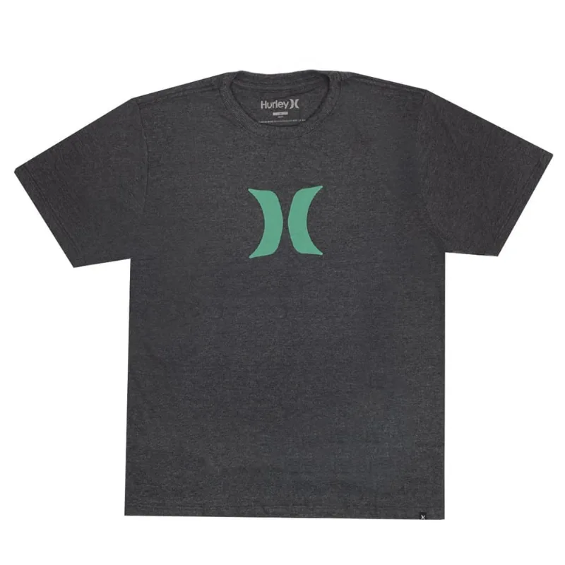 Camiseta Hurley Icon Mescla Preto