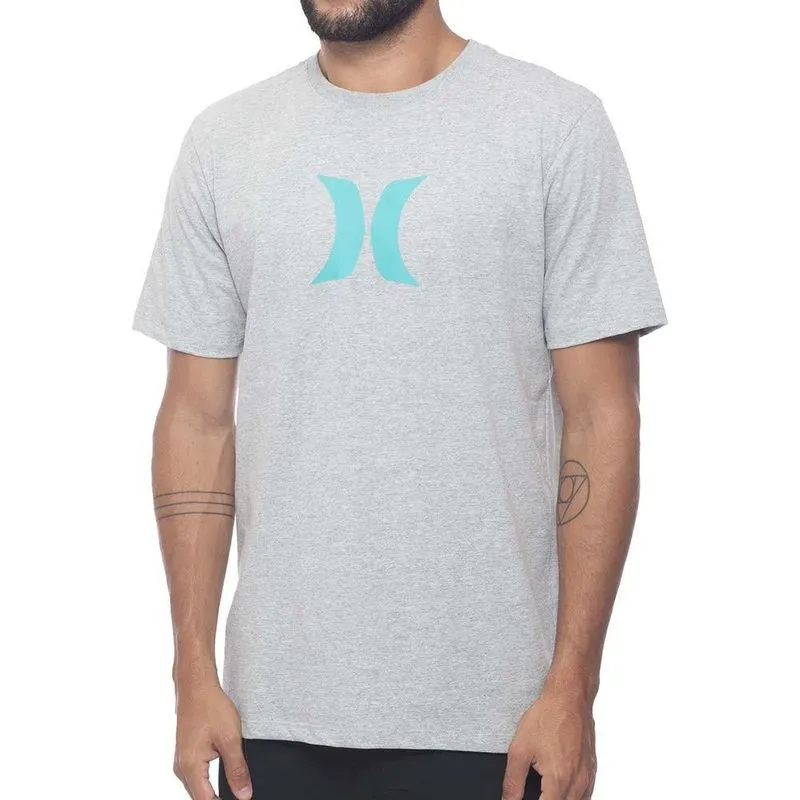 Camiseta Hurley Icon Masculina Cinza Mescla M / cinza