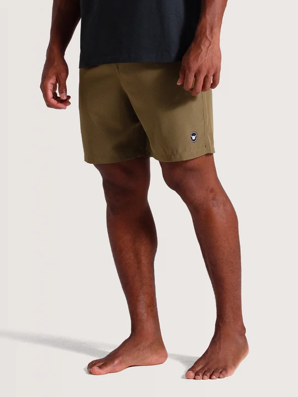 Shorts Caqui Hang Loose Landscape P / KAKI