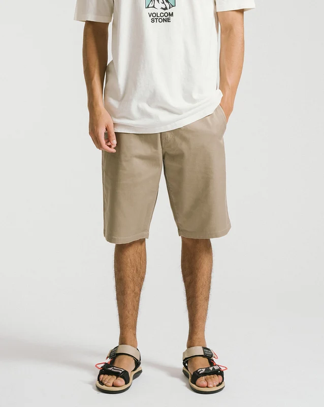 Walkshort Volcom Frickin Modern Chino Dark Khaki 42 / Bege