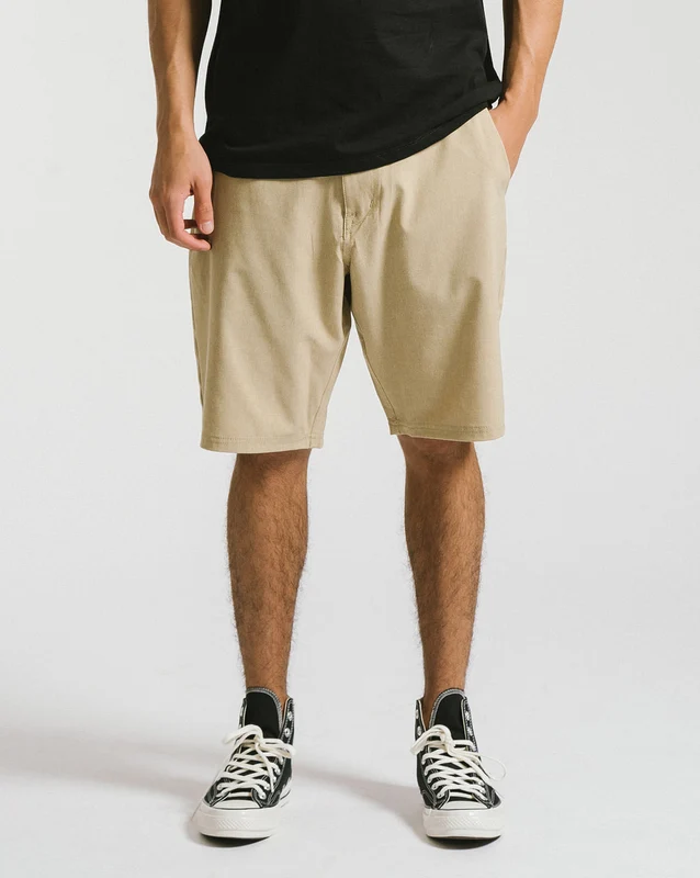 Short Híbrido Volcom Frickin Cross Shred Static 42 / DARK KHAKI