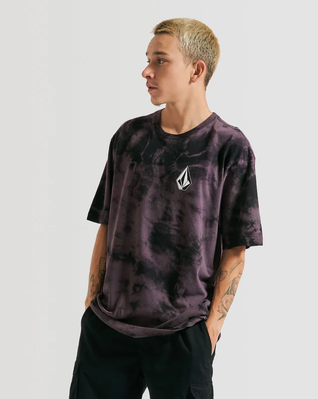 Camiseta Volcom Regular Iconic Stone Dye GG / TIE DYE