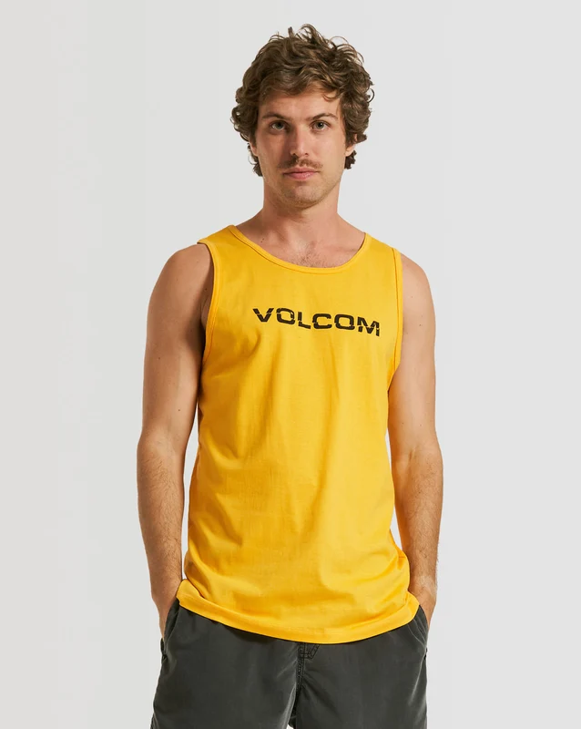 Regata Volcom Regular Ripp Euro Amarela G / Amarelo