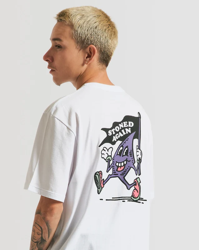 Camiseta Volcom Regular Freak Flag Branca GG / BRANCO