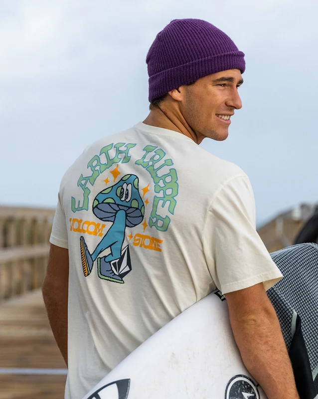 Camiseta Volcom Slim Mr Liberty Branca G / BRANCO