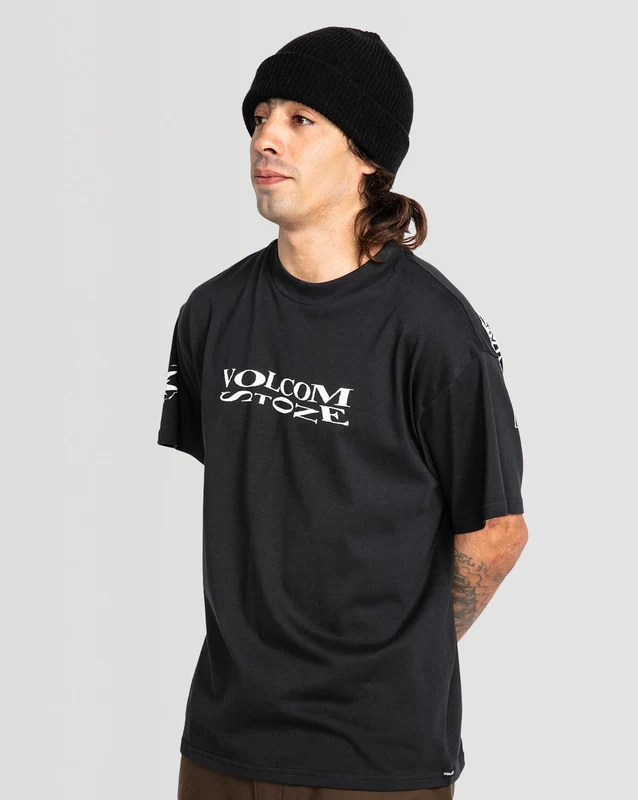 Camiseta Volcom Slim Vtv Preta P / PRETO