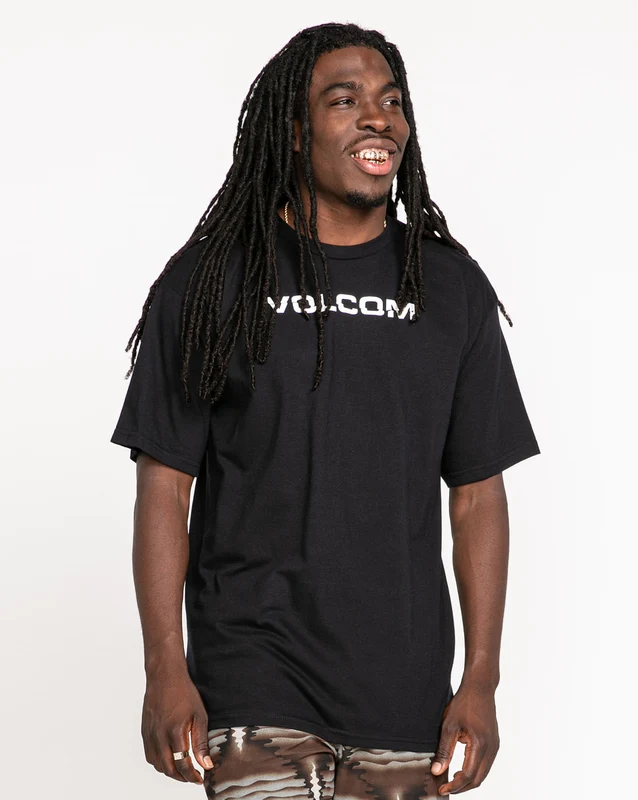 Camiseta Volcom Regular Ripp Euro Preta G / Preto
