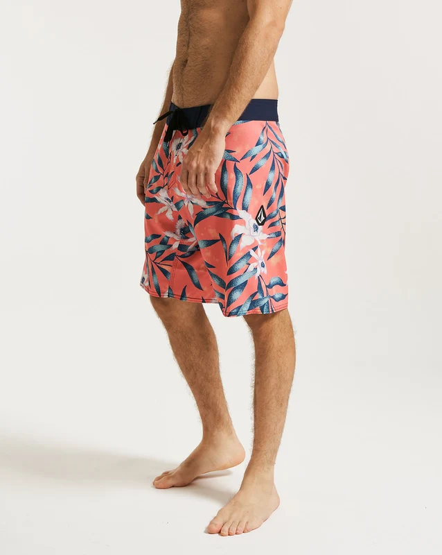 Boardshort Volcom Tropical Floral Laranja 44 / LARANJA