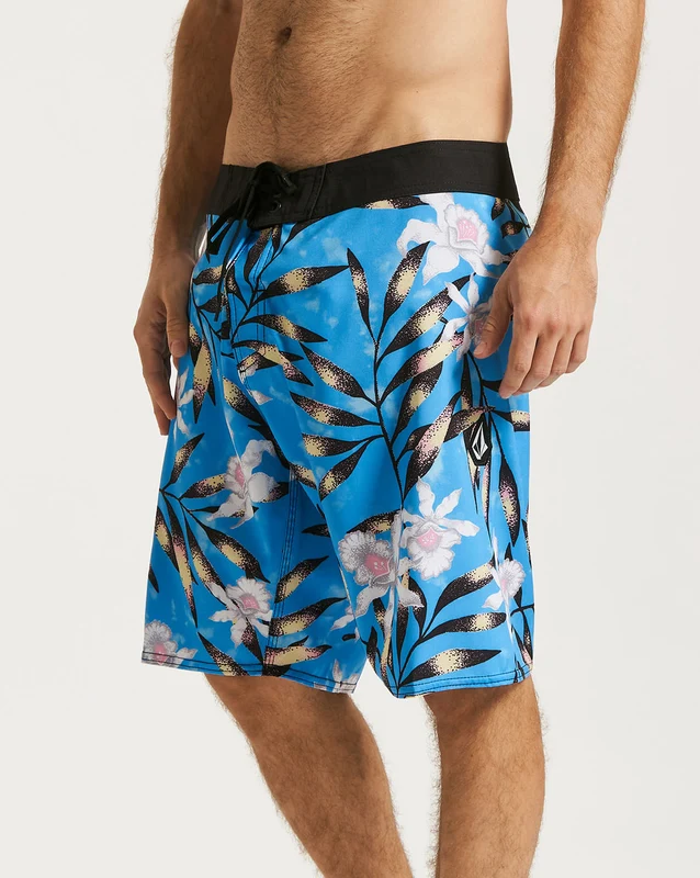 Boardshort Volcom Tropical Floral Azul 46 / AZUL