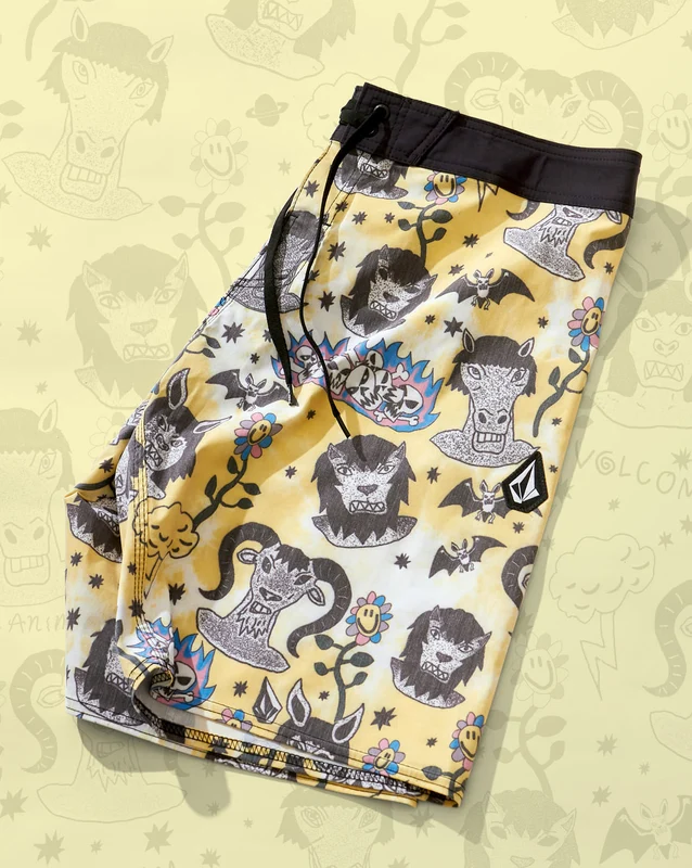 Boardshort Volcom Ozzie Amarelo 38 / AMARELO