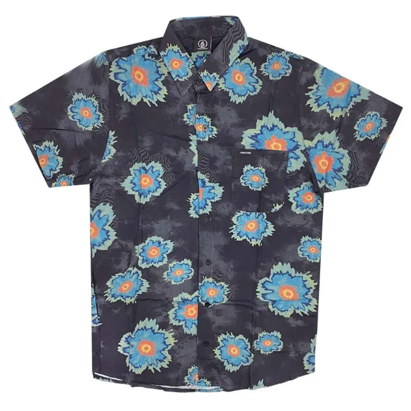 Camisa Volcom Metal Petal Preto