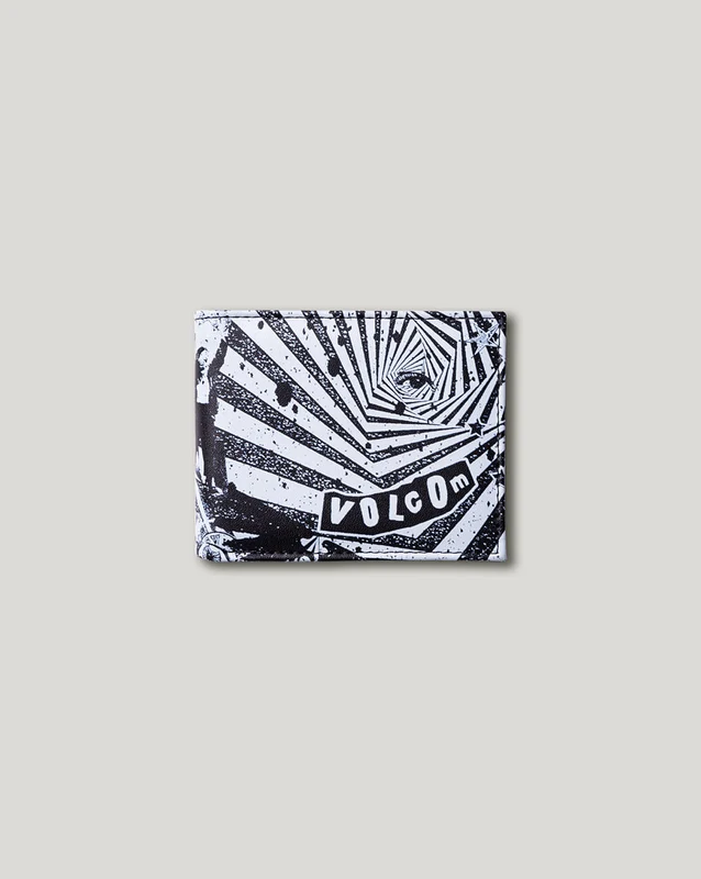 Carteira Volcom Post Bifold Preta UN / Preto