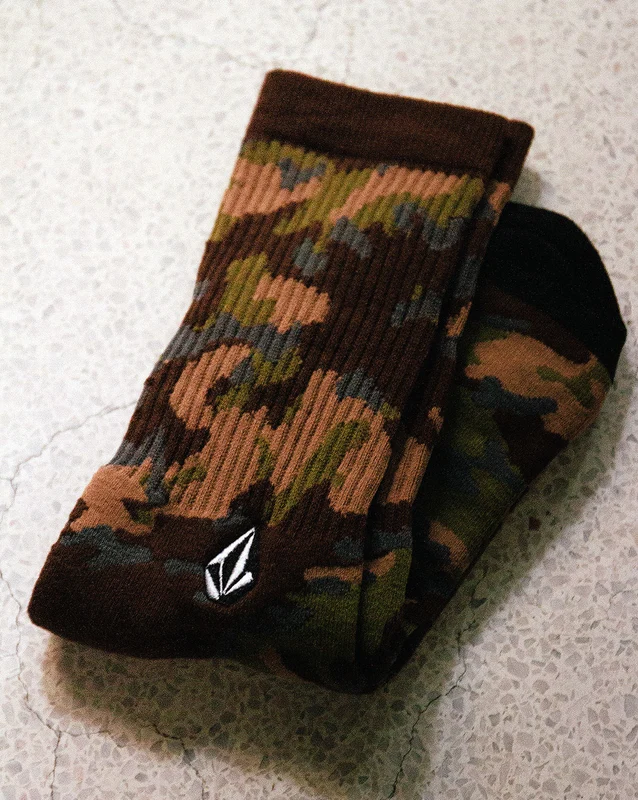 Meia Volcom Army Camo UN / Camo