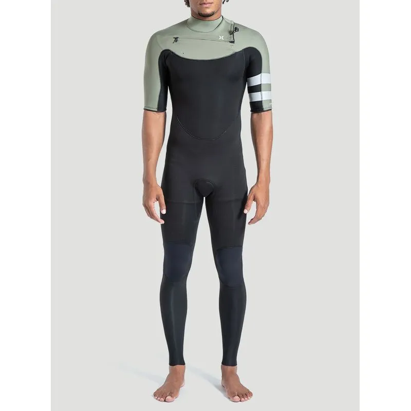 Long John Hurley Advant 2/2 Mm Fullsuit Verde Musgo