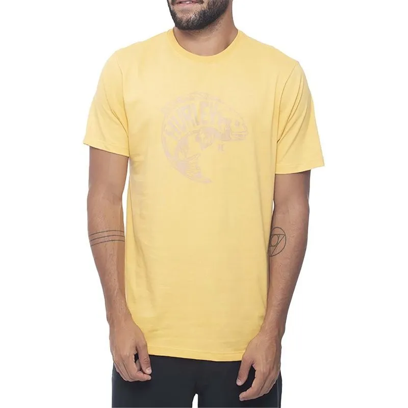 Camiseta Hurley Big Fish SM23 Masculina Amarelo P / amarelo